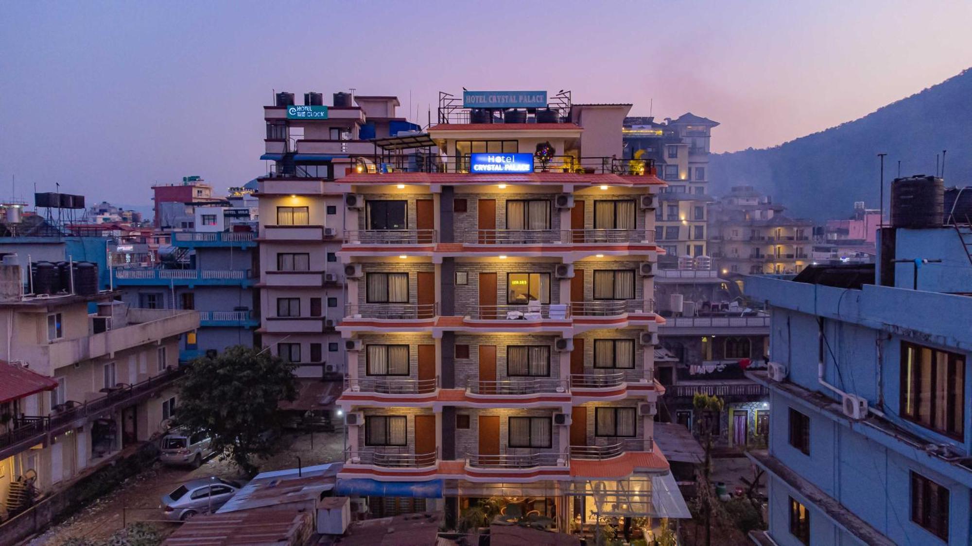 Hotel Crystal Palace Pokhara Dış mekan fotoğraf